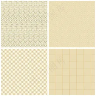 古典花纹背景设计矢量素材