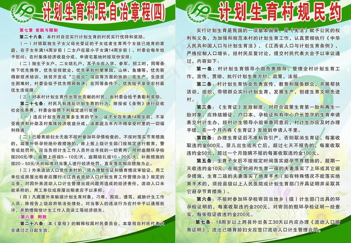 计生委制度图片