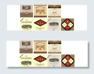 外国红酒包装设计图片模板下载