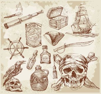 航海元素—矢量素材