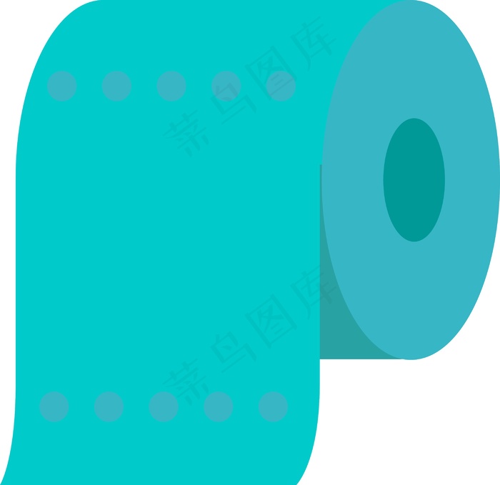 时髦的纸卷图标