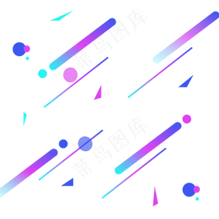电商装饰漂浮元素渐变矢量图案设,免抠元素