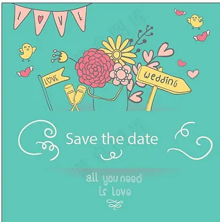 卡通海报背景图片