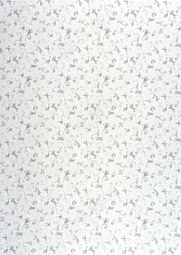 白色密集花苗底纹