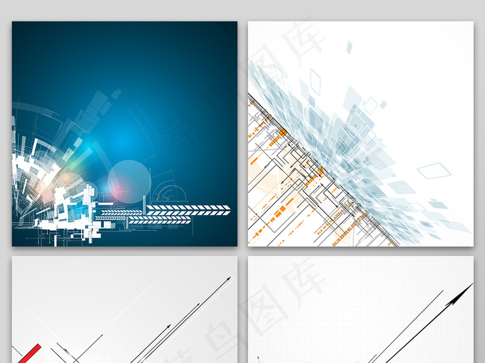 科技商务抽象背景素材设计AI矢量图...ai矢量模版下载