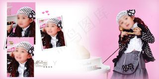 妈咪的美丽小天使儿童相册高清PSD