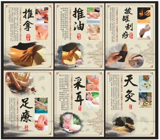 中国风足浴海报