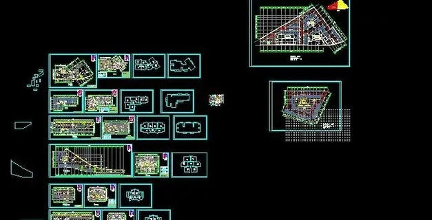 多种小区标准户型室内设计图