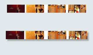 咖啡店菜谱图片