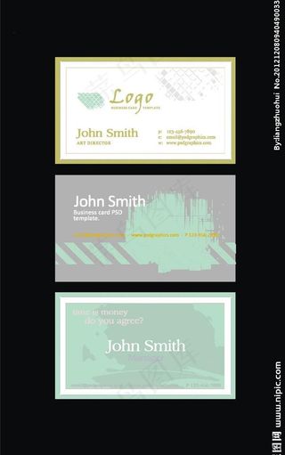 西式创意名片图片