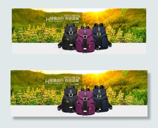 尼龙防水运动双肩包