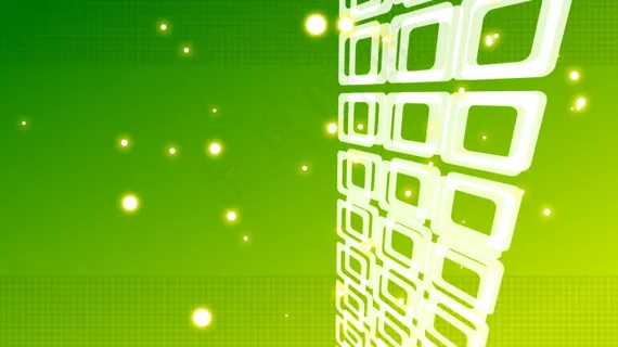 绿色片头视频素材