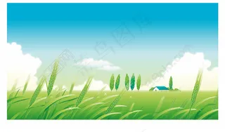 绿草矢量素材