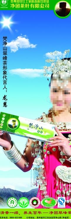 茶叶易拉宝图片(2657X7087(DPI:150))psd模版下载