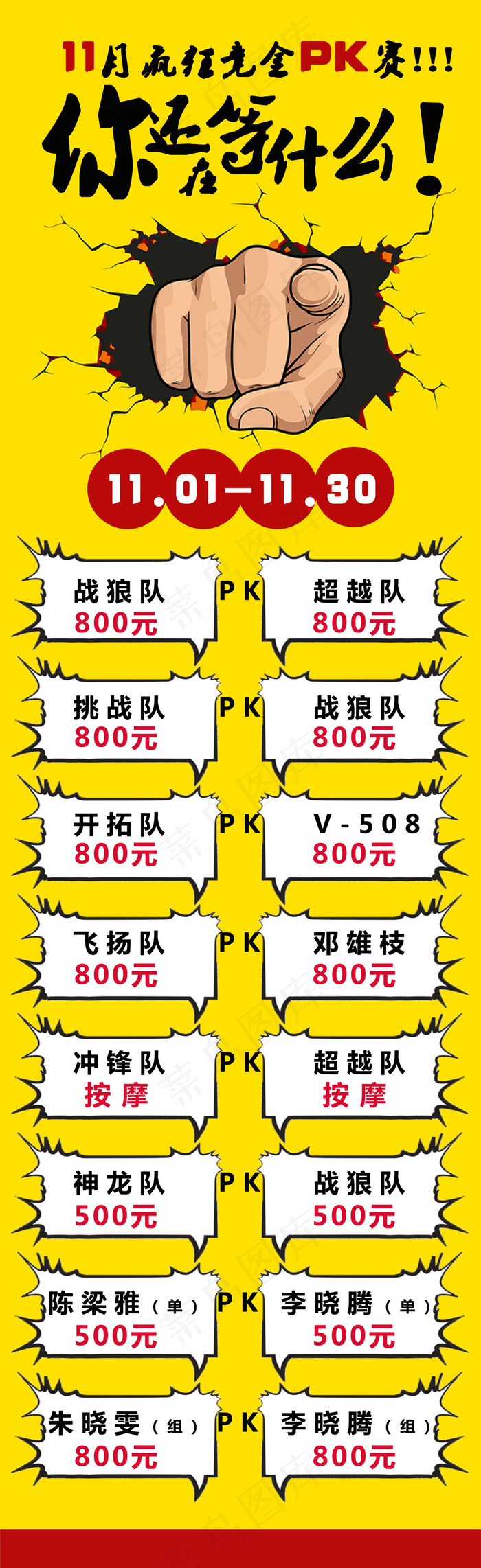 11月团队疯狂PK竞金大赛你还等什...