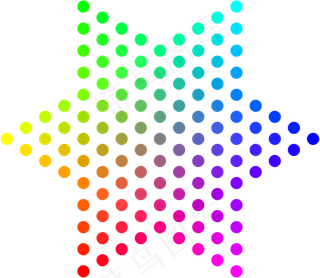 彩色点卦