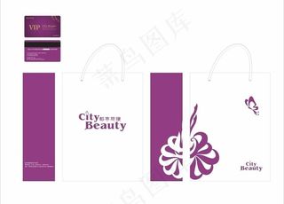 美容院vip卡 手提袋图片