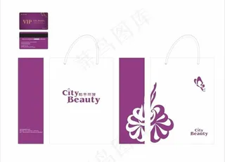 美容院vip卡 手提袋图片