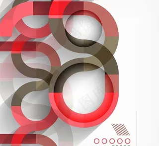 动感线条圈圈轨道图片