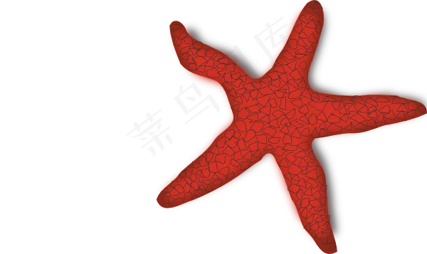 插件红海星剪贴画
