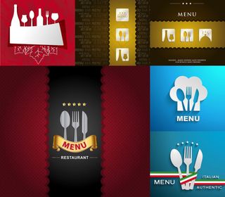 6款餐厅菜单设计