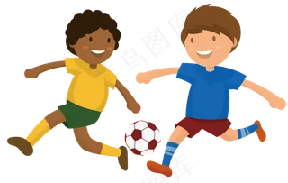 暖色卡通父亲节小报