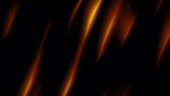 橙色动画效果视频素材