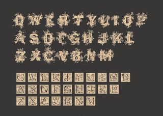 英文艺术字