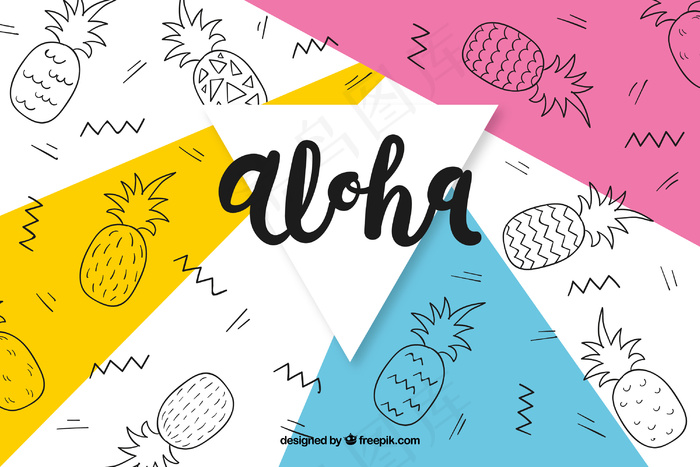 紫色背景矢量图