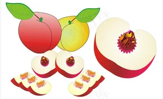 诱人的桃子图片