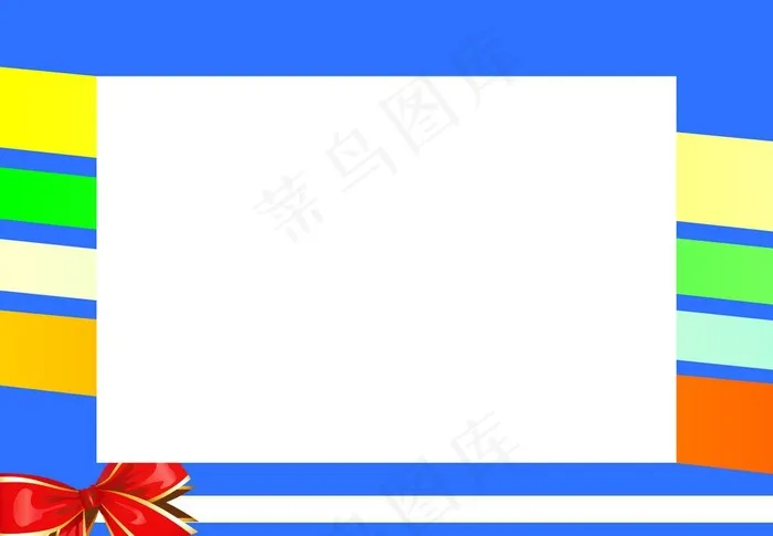 简单相框图片cdr矢量模版下载