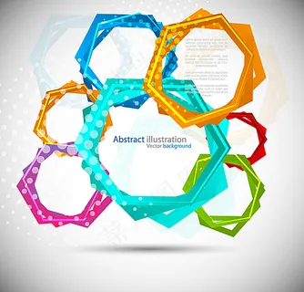 动感圆圈矢量素材