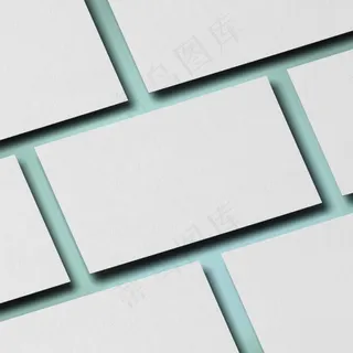 简约风格名片设计样机