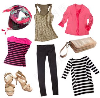 女性服饰与凉鞋