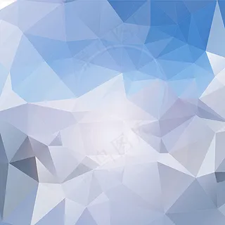 蓝色几何背景图片