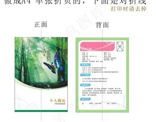 护士简历 精美个人简历图片