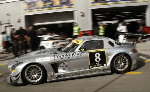 奔驰改装赛车图片