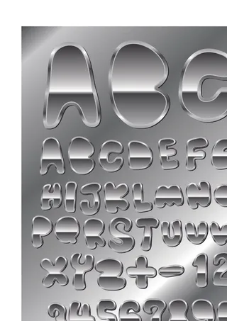 金属质感字体设计矢量图4