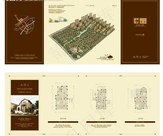 地产户型折页图片