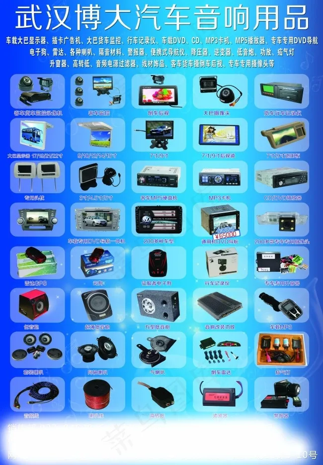 汽车用品排版(2870X4134(DPI:300))psd模版下载