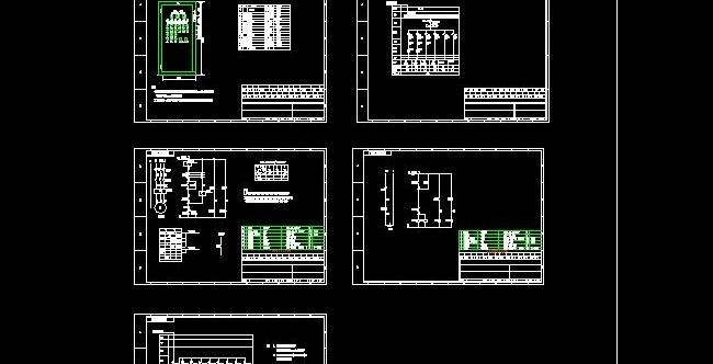 低压动力柜电机控制原理图