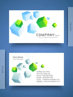 高档大气精致简洁名片设计模板