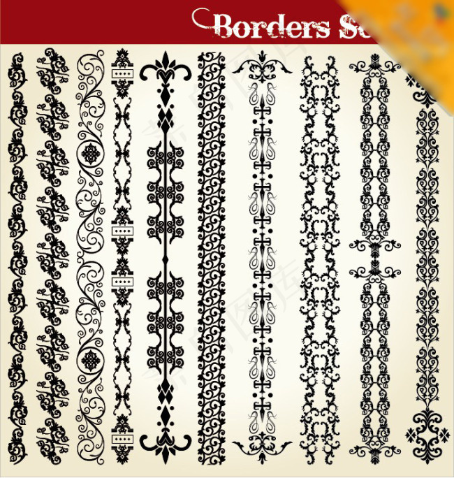 古典欧式花纹边框(二)
