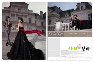 室外建筑婚纱模板