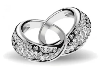 珍贵的结婚戒指02矢量