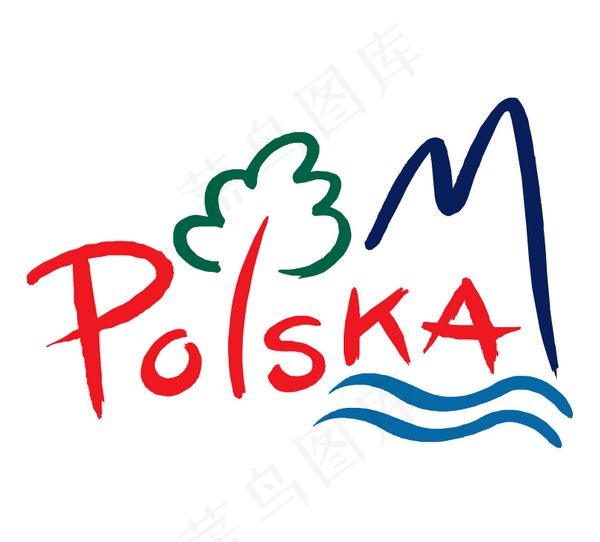 Polska logo设计欣赏 P...ai矢量模版下载