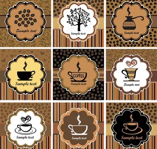 咖啡名片卡片图片