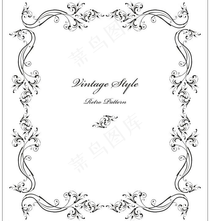 欧式 唯美线条图片