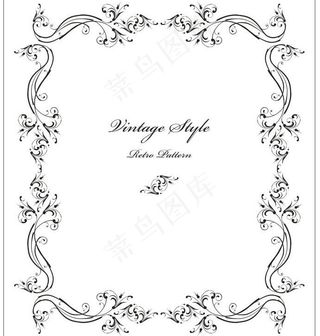 欧式 唯美线条图片