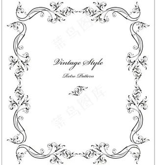 欧式 唯美线条图片